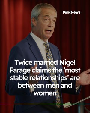 Image post by @pinknews on Instagram