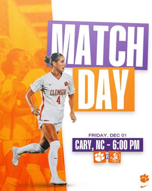 Image post by @clemsonwsoccer on Instagram