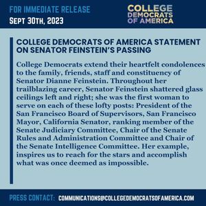Image post by @collegedems on Instagram