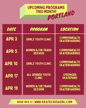 Image post by @skatelikeagirlpdx on Instagram