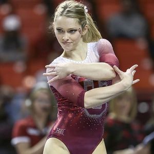 Image post by @ou_wgymnastics on Instagram