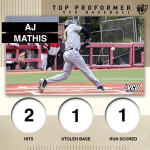 Image post by @VCUBaseball on Twitter