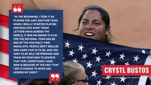 Image post by @USASoftballWNT on Twitter/X