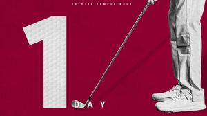 Image post by @TempleMGolf on Facebook