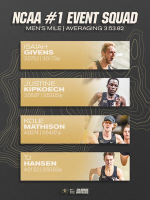 Image post by @cubuffstrack on Instagram