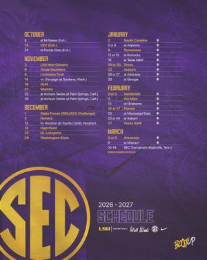 Image post by @lsubasketball on Instagram