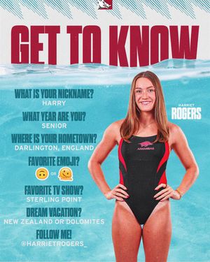 Image post by @razorbackswimdive on Instagram