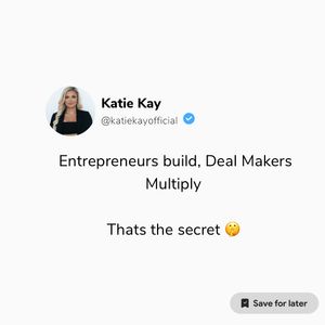 Image post by @katiekayofficial on Instagram