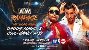 Image post by @AEW on Twitter