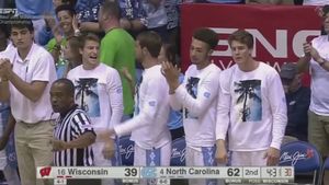 Image post by @tarheels on Facebook