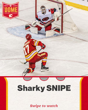 Image post by @nhlflames on Instagram