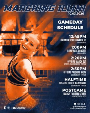 Image post by @marchingillini on Instagram