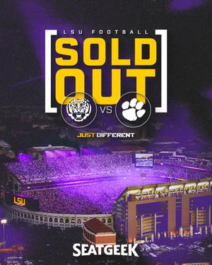 Image post by @LSUfootball on Twitter