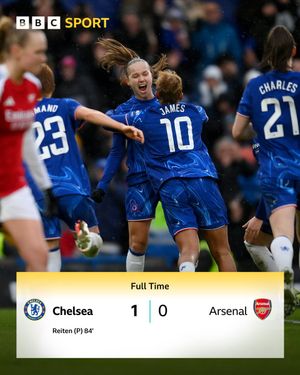Image post by @BBCSport on Twitter