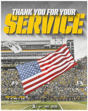 Image post by @appstate_fb on Instagram