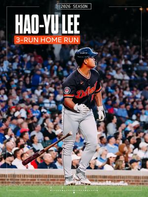 Image post by @tigers on Instagram