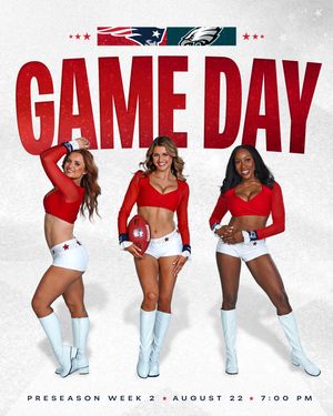 Image post by @patriotscheerleaders on Instagram