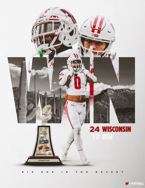 Image post by @BadgerFootball on Twitter
