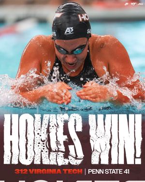 Image post by @hokiesswimdive on Instagram