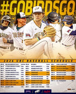 Image post by @ubcbaseball on Instagram