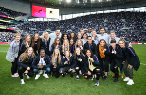 Image post by @SpursWomen on Facebook