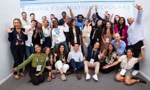Image post by @ObamaFoundation on Twitter