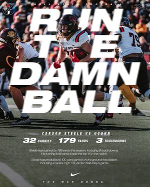 Image post by @BallStateFB on Twitter