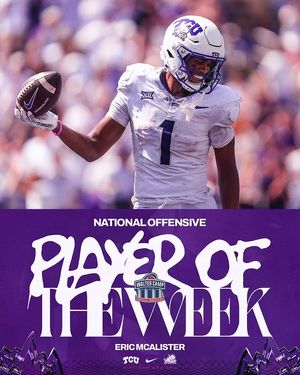 Image post by @tcufootball on Instagram