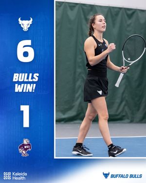 Image post by @ubwomenstennis on Instagram