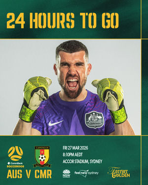 Image post by @socceroos on Instagram