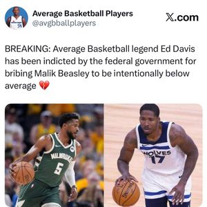 Image post by @averagebasketballplayers on Instagram