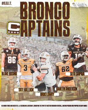 Image post by @WMU_Football on Twitter