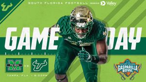 Image post by @USFFootball on Twitter