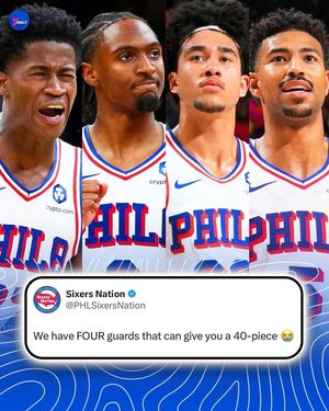 Image post by @sixerdaily on Instagram
