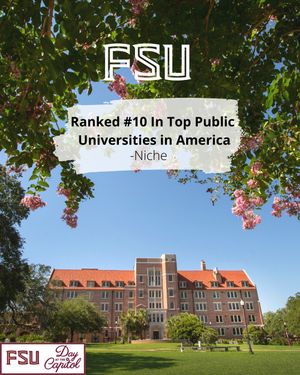 Image post by @floridastateuniversity on Instagram