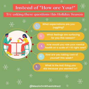 Image post by @mealsonwheelswest on Instagram