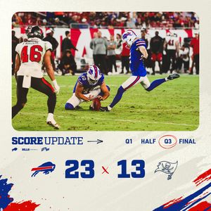 Image post by @BuffaloBills on Twitter