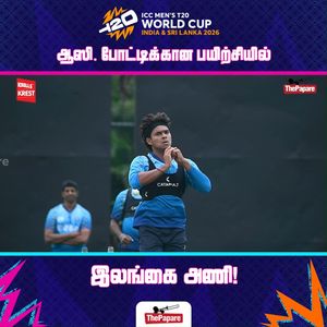 Video post by @thepaparetamil on Facebook