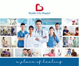 Image post by @BoulderCityHospitalBCH on Facebook