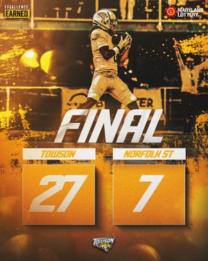 Image post by @towson_fb on Instagram