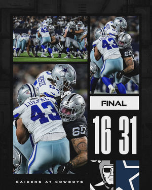 Image post by @raiders on Instagram