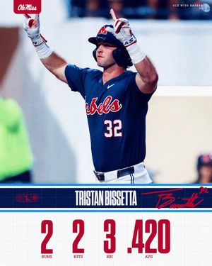 Image post by @OleMissBSB on Twitter