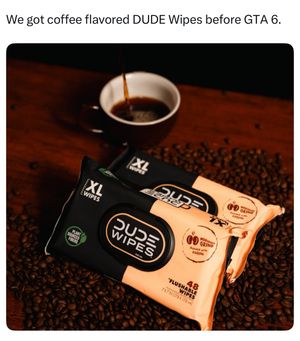 Image post by @dudewipes on Instagram