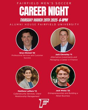 Image post by @fairfieldstagsmenssoccer on Instagram