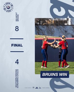 Image post by @BelmontSoftball on Twitter
