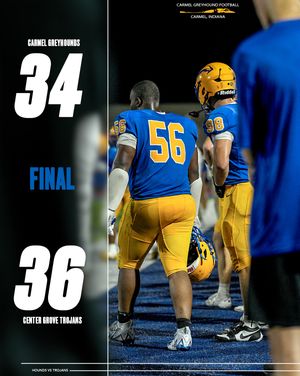 Image post by @carmel_football on Instagram