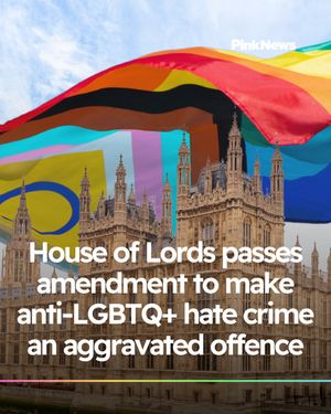 Image post by @pinknews on Instagram