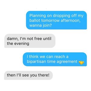 Image post by @tinder on Instagram