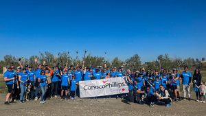 Image post by @conocophillips on Twitter