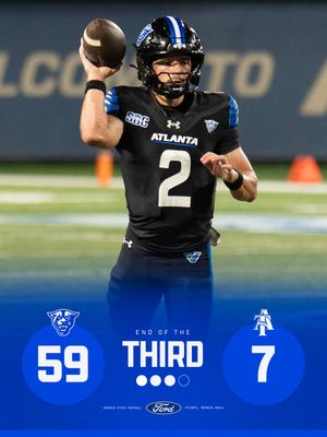 Image post by @gsu_football on Instagram
